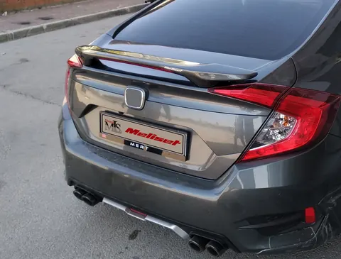 Спойлер Ісіклі (під фарбування) для Honda Civic Sedan X 2016-2021 рр — Honda Civic Sedan X 2016-2021 гг. DianaParts