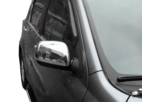 Накладки на дзеркала (2 шт, нерж.) для Daihatsu Terios 2006-2017 рр — Daihatsu Terios 2006-2017 гг. DianaParts