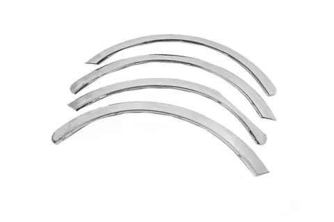 Накладки на арки (4 шт, нерж) для Renault Kangoo 1998-2008 рр — Renault Kangoo 1998-2008 гг. DianaParts