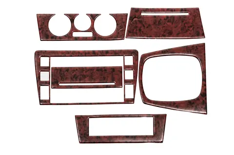 Авто декор Meric (варіант №1) Титан для Skoda Superb 2001-2009 рр — Skoda Superb 2001-2009 гг. DianaParts