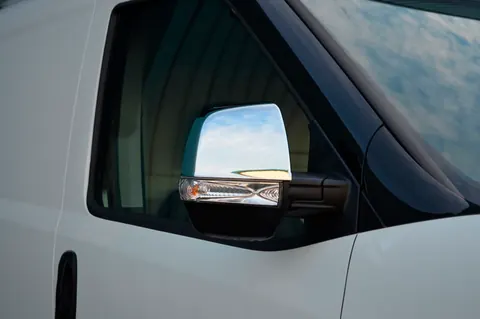 Накладки на дзеркала (2 шт, нерж) OmsaLine - Італійська нержавійка для Fiat Doblo II 2010-2022 рр — Fiat Doblo II 2010-2022 гг. DianaParts