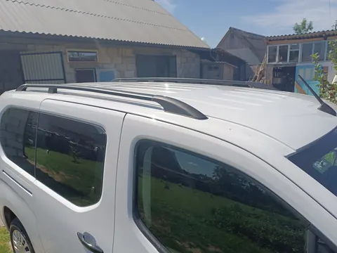 Рейлінги OmsaLine Solid (2 шт, чорні) довга база для Citroen Berlingo/Multispace 2018- рр — Citroen Berlingo/Multispace 2018- гг. DianaParts