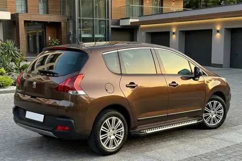 Бокові пороги Line (2 шт., алюміній) 2014-2016 для Peugeot -2016 рр — Peugeot 3008 2008-2016 гг. DianaParts