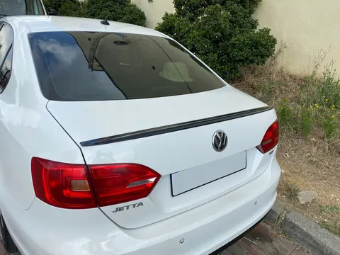 Спойлер LIP (Sunplex, чорний) (115,8см * 6,3см) для Volkswagen Jetta 2011-2018 рр — Volkswagen Jetta 2011-2018 гг. DianaParts