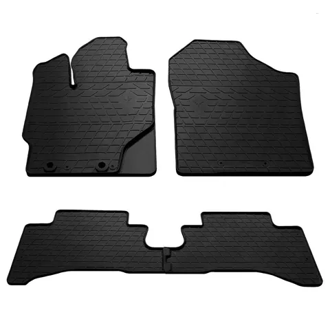 Гумові килимки Hybryd (4 шт, Stingray Premium) для Toyota Yaris 2010-2020 рр — Toyota Yaris 2010-2020 гг. DianaParts