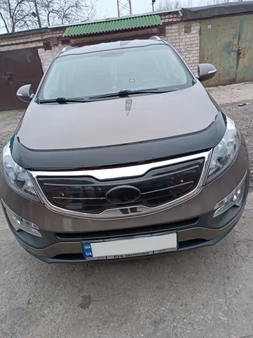 Зимова решітка (верхня) Матова для Kia Sportage 2010-2015 рр — Kia Sportage 2010-2015 гг. DianaParts
