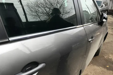 Окантовка вікон (4 шт., нерж.) OmsaLine - Італійська нержавійка для Renault Scenic/Grand 2009-2016 рр — Renault Scenic/Grand 2009-2016 гг. DianaParts