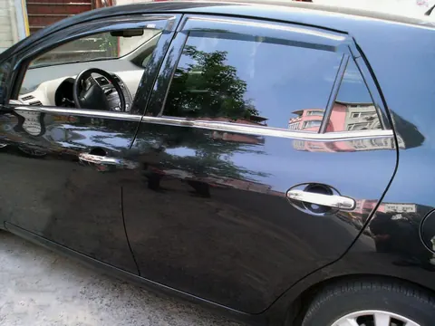 Молдинг скла (4 шт, нерж) OmsaLine - Італійська нержавійка для Toyota Auris 2007-2012 рр — Toyota Auris 2007-2012 гг. DianaParts