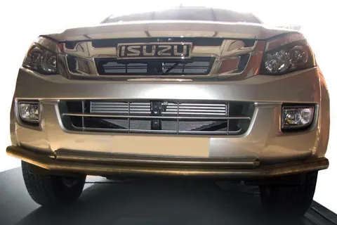 Передній захист ST014 (нерж.) для Isuzu D-Max 2011-2019 рр — Isuzu D-Max 2011-2019 гг. DianaParts