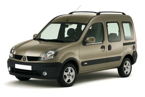 Зовнішня окантовка вікон (2 шт., нерж.) Carmos - Турецька сталь для Renault Kangoo 1998-2008 рр — Renault Kangoo 1998-2008 гг. DianaParts