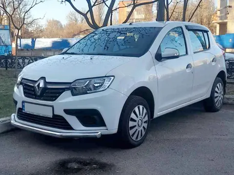 Передній захист ST008 (нерж) для Renault Sandero 2013-2022 рр — Renault Sandero 2013-2022 гг. DianaParts