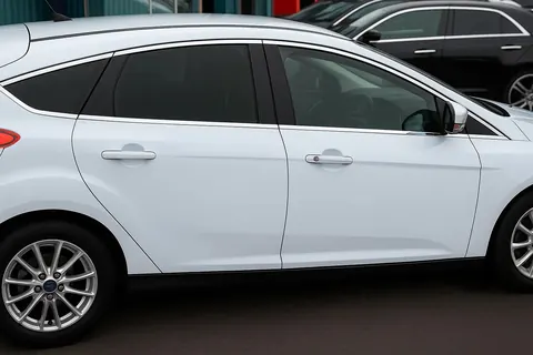 Повна окантовка вікон HB (12 шт, нерж) для Ford Focus III 2011-2017 рр — Ford Focus III 2011-2017 гг. DianaParts