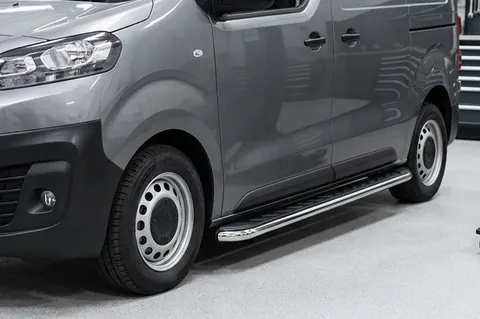 Бокові пороги Maydos V1 (2 шт., алюміній -2026 нерж) XS – Коротка база для Citroen SpaceTourer 2016- рр — Citroen SpaceTourer 2016- гг. DianaParts