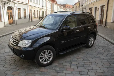Бокові пороги Bosphorus Black (2 шт., алюміній) для Chery Tiggo 1 2005-2016 рр — Chery Tiggo 1 2005-2016 гг. DianaParts