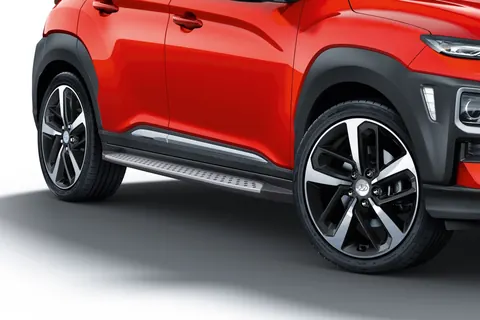 Бокові пороги Оригінальний дизайн (2 шт) для Hyundai Kona 2017-2023 рр — Hyundai Kona 2017-2023 гг. DianaParts