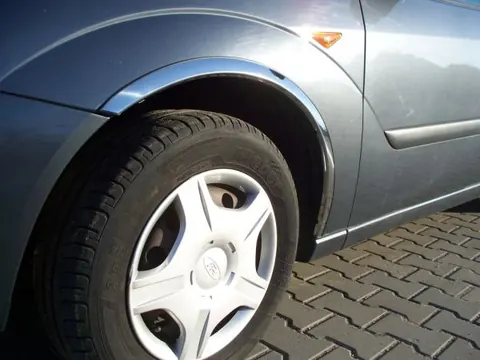 Накладки на арки (4 шт, нерж) для Ford Focus I 1998-2005 рр — Ford Focus I 1998-2005 гг. DianaParts