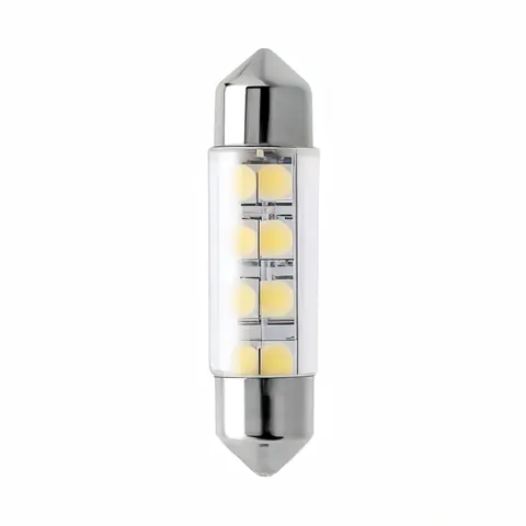 Лампа диодная, 12V T8 5SMD BA9S WHITE. 2шт