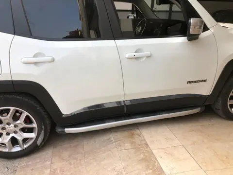Молдинг дверної Чорний Хром (4 шт, нерж) для Jeep Renegade 2014- рр — Jeep Renegade 2014- гг. DianaParts