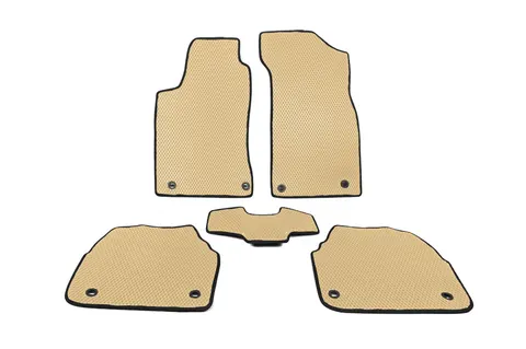 Килимки EVA (Бежевий) для Skoda Superb 2001-2009 рр — Skoda Superb 2001-2009 гг. DianaParts
