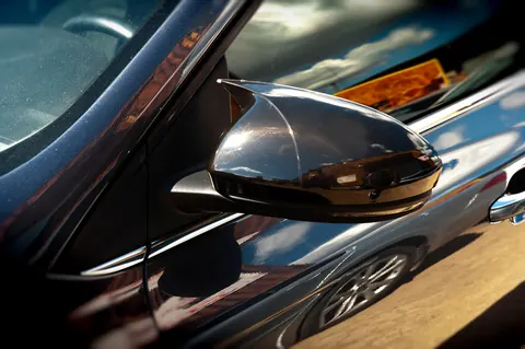 Накладки на дзеркала BMW-Style (2 шт) для Renault Megane IV 2016-2025 рр — Renault Megane IV 2016-2025 гг. DianaParts