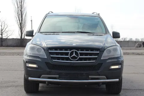 Передній захист ST008 (нерж) для Mercedes ML W164 2005-2011 рр — Mercedes ML W164 2005-2011 гг. DianaParts
