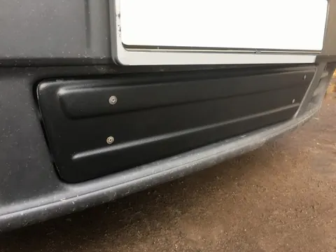 Зимова нижня накладка (під номером) Матова, 2001-2007 для Opel Vivaro рр — Opel Vivaro 2001–2015 гг. DianaParts