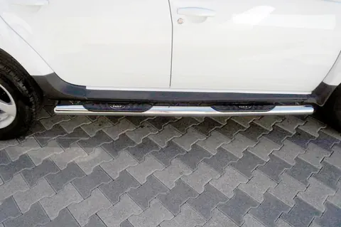 Бічні труби BB002 (2 шт., Нерж.) для Renault Duster 2018-2024 рр — Renault Duster 2018-2024 гг. DianaParts
