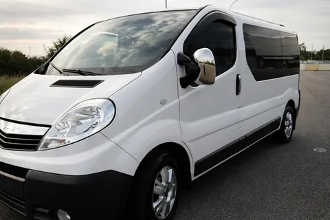 Накладки на дзеркала (2 шт.) Carmos - Турецька сталь для Opel Vivaro 2001-2015 рр — Opel Vivaro 2001–2015 гг. DianaParts