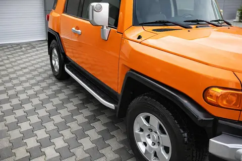 Бокові пороги Fullmond (2 шт., алюм) для Toyota FJ Cruiser 2006-2022 рр — Toyota FJ Cruiser 2006-2022 гг. DianaParts