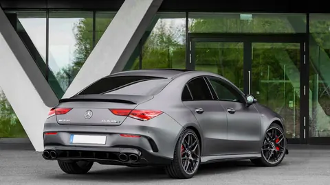 Задній дифузор з насадками (дизайн CLA45) для Mercedes CLA C118 2019- рр — Mercedes CLA C118 2019- гг. DianaParts