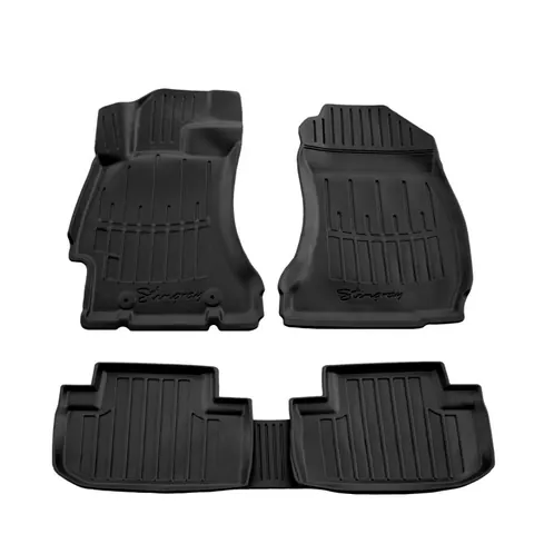 Килимки Stingray 3D (5 шт, поліуретан) для Subaru Forester 2013-2018 рр — Subaru Forester 2013-2018 гг. DianaParts