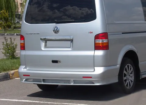 Задня нижня накладка ABT (під фарбування) для Volkswagen T5 Caravelle 2004-2010 рр — Volkswagen T5 Caravelle 2004-2010 гг. DianaParts