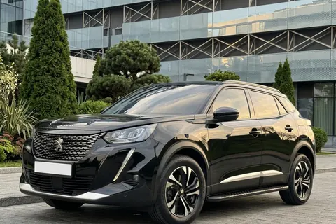 Бокові пороги Bosphore Black (2 шт., алюміній) для Peugeot 3008 2016-2023 рр — Peugeot 3008 2016-2023 гг. DianaParts