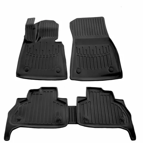 Килимки Stingray 3D (5 шт, поліуретан) для BMW X5 G05 2019-2026 рр — BMW X5 G05 2019–2026 гг. DianaParts