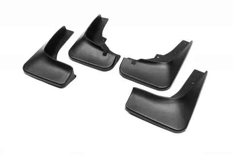 Бризковики Premium під вузький поріг (4 шт) для Mitsubishi Outlander 2006-2012 рр — Mitsubishi Outlander 2006-2012 гг. DianaParts