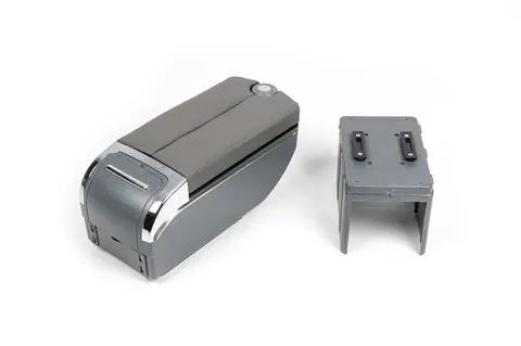 Універсальний підлокітник із USB (сірий) — Универсальные аксессуары DianaParts