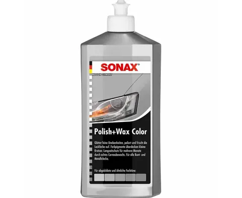 Sonax NanoPro Поліроль з воском кольоровий сірий 250 мл — Универсальные аксессуары DianaParts