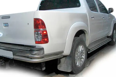 Задні куточки AK003-Подвійний (нерж.) для Toyota Hilux 2006-2015 рр — Toyota Hilux 2006-2015 гг. DianaParts