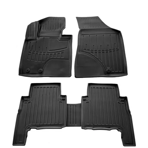 Килимки Stingray 3D 2009-2012 (5 шт, поліуретан) для Kia Sorento II XM рр — Kia Sorento II XM 2009-2014 гг. DianaParts