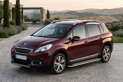 Бокові пороги Maydos V2 (2 шт., алюміній -2026 нерж) 2014-2016 для Peugeot -2016 рр — Peugeot 3008 2008-2016 гг. DianaParts