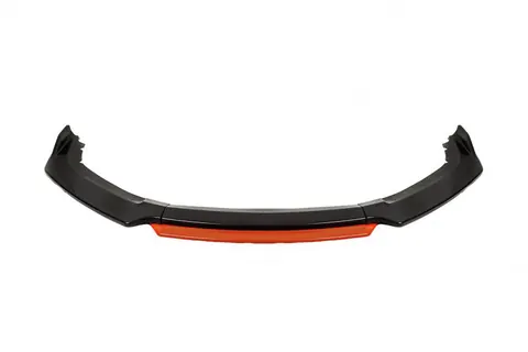 Універсальна передня лип накладка Niken Red (ABS) — Универсальные аксессуары DianaParts