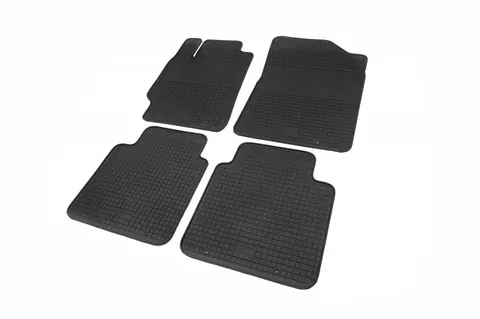 Гумові килимки (4 шт, Polytep) для Toyota Camry 2011-2017 рр — Toyota Camry 2011–2017 гг. DianaParts