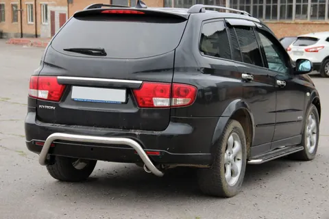 Задня дуга AK007 (нерж) для SsangYong Kyron 2005-2014 рр — SsangYong Kyron 2005-2014 гг. DianaParts