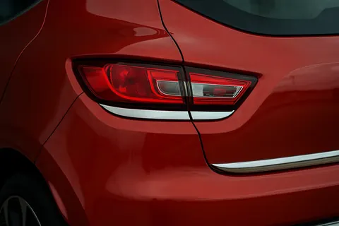 Накладка на задні ліхтарі (2 шт., чорний хром) для Renault Clio IV 2012-2019 рр — Renault Clio IV 2012-2019 гг. DianaParts