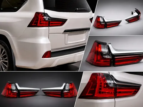 Задні стопи 2016-2026 (Standart, 2 шт) для Lexus LX570/450d рр — Lexus LX570/450d 2008-2022 гг. DianaParts