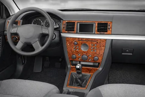 Накладки на панель Дерево для Opel Vectra C 2002-2008 рр — Opel Vectra C 2002-2008 гг. DianaParts