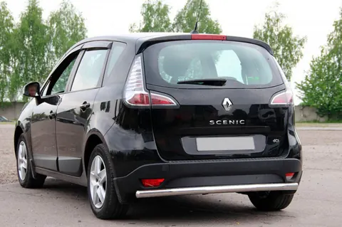 Задня дуга AK002 (нерж) для Renault Scenic/Grand 2009-2016 рр — Renault Scenic/Grand 2009-2016 гг. DianaParts