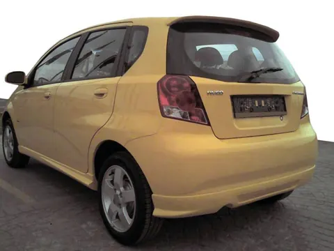 Спойлер (під фарбування) для Chevrolet Aveo T200 2002-2008 рр — Chevrolet Aveo T200 2002-2008 гг. DianaParts