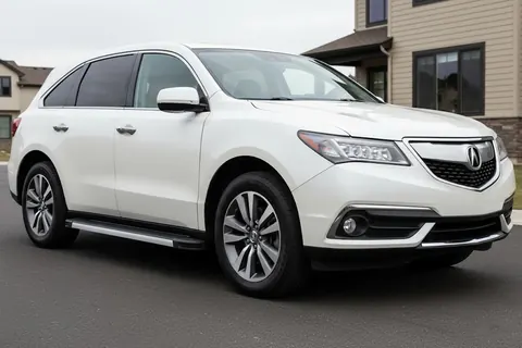 Бокові пороги Maya V1 (2 шт., Алюміній) для Acura MDX 2013-2020 рр — Acura MDX 2013-2020 гг. DianaParts