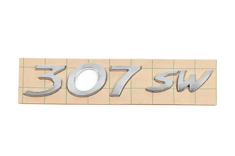 Напис 307 SW (175мм на 30мм) для Peugeot 307 2001-2008 рр — Peugeot 307 2001-2008 гг. DianaParts